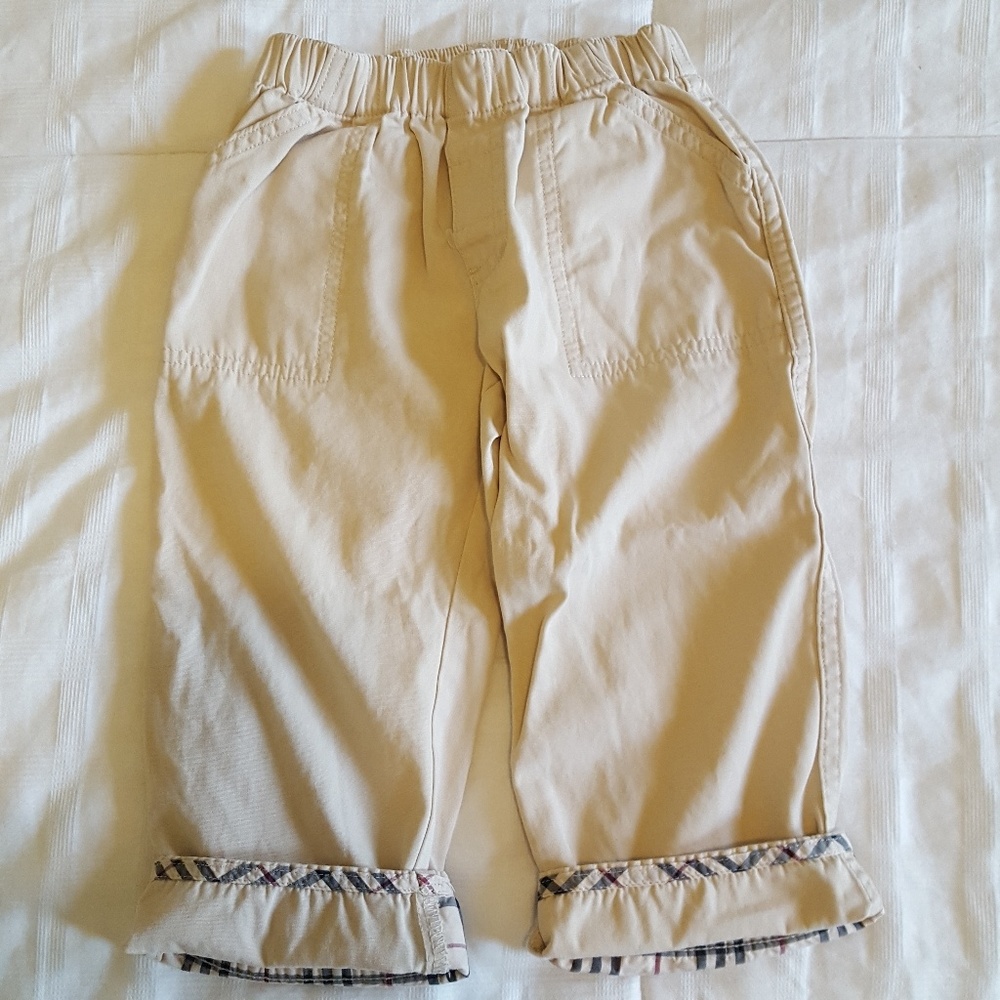 Burberry Toddler Khaki Pants, Size 2